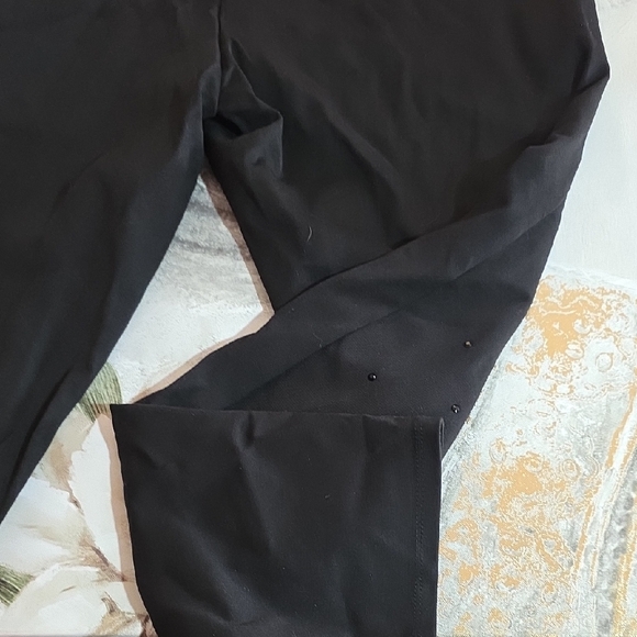 Magaschoni Black Embellished Pants - Picture 11 of 12